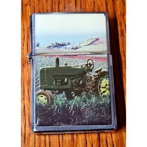 Vintage Zippo John Deere Untested No Fuel Added Lighter